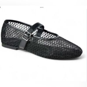 Ophelia Roe Vegan Memory Foam Mary Jane Mesh Flats Whimsical Whimsigoth Size 10